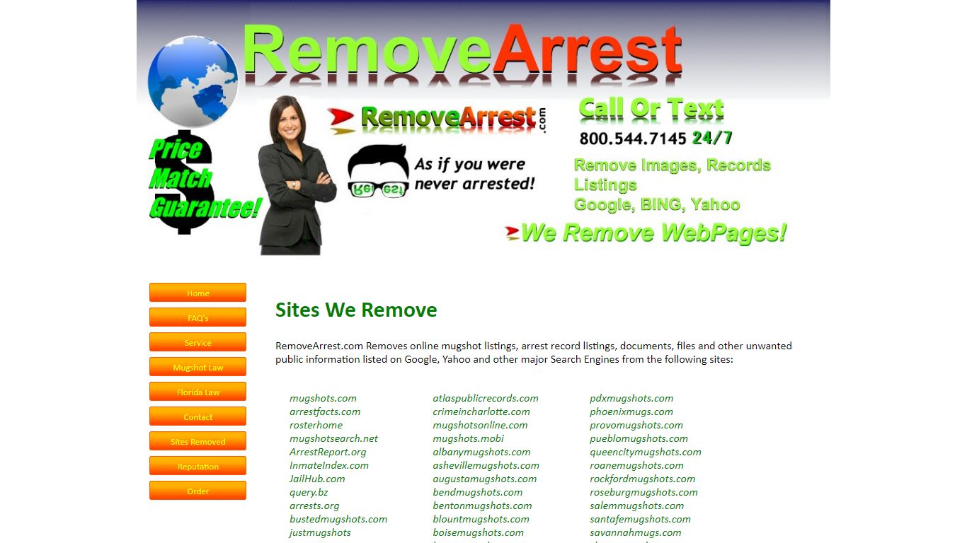 How to Remove a Mugshot or Arrest From the Internet